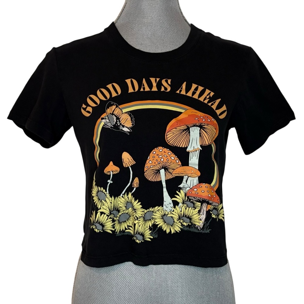 Self Esteem “Good Days Ahead” Mushroom Graphic Tee